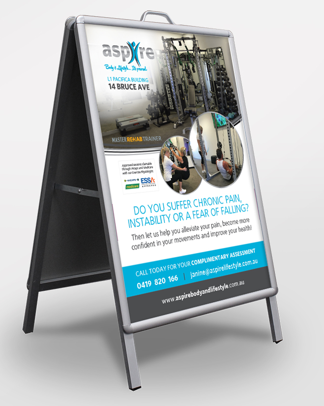 Aspire Body & Lifestyle – A Frame Poster