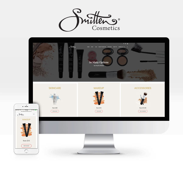 Smitten Cosmetics – eCommerce Website