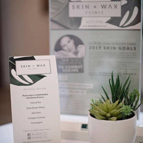 Skin + Wax Clinic – Collateral